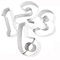 Stainless Steel Cookie Cutter Number 6 Or 9