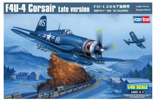 Hobby Boss 80387 Modellbausatz F4U-4 Corsair Late version, Navy