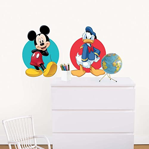 Kinder Wandtattoo Disney Mickey Mouse und Donald Duck