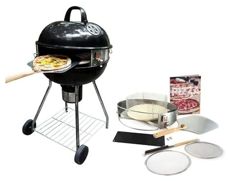 Pizzacraft Pizza-Kit für Kugelgrills, Mehrfarbig, 42.9 x 42.9 x 10.2 cm, PC7001