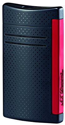 S.T. Dupont Maxijet - Accendino, Nero opaco/Rosso