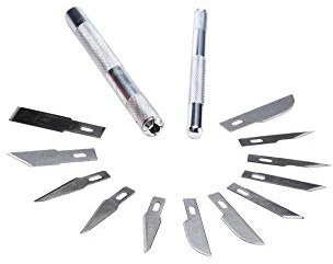 STANLEY STHT0-73872 Kit Coltelli e Lame, Nero/Giallo
