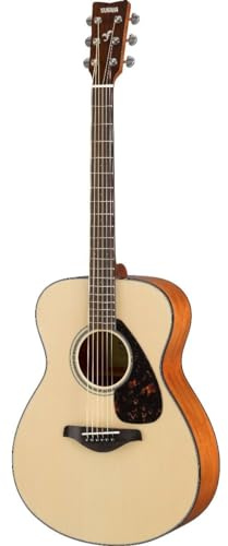 YAMAHA FS800 Small Body Solid Top Acoustic Guitar, Natural, Concert