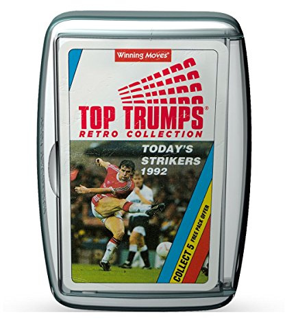 Today's Strikers Retro Top Trumps Card Game, Multi 002172