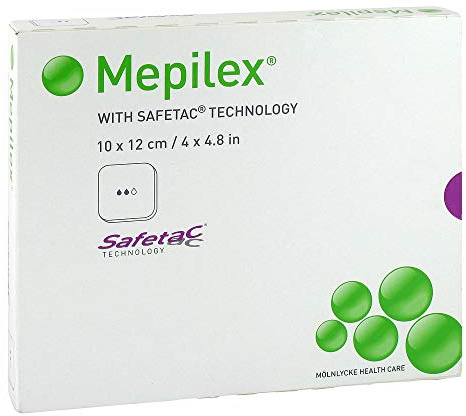 Mepilex 10x12 cm Schaumverband
