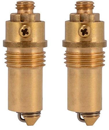 2Pcs Basin Pop Up Click Clack Slotted Plug Bolt Assembly for Most Bathroom Bathtub Sink Drain Stopper