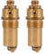 2Pcs Basin Pop Up Click Clack Slotted Plug Bolt Assembly for Most Bathroom Bathtub Sink Drain Stopper