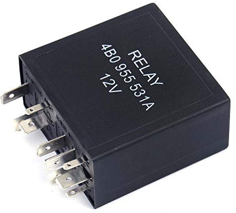 Weesey 377 Wischermotor-Steuerrelais für VW Passat B5 MK4 Bora Golf Audi 4B0 955 531A