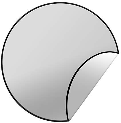 AIEX 61cm Tapis de Foyer Rond, Ignifuge sous Le Tapis Brasero de Gril et Protecteur de Pelouse pour Patio Extérieur Brûlant du Bois et Coussin de Foyer à Gaz, Fumeur de Barbecue