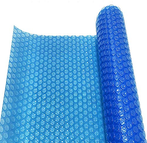 JLXJ Bâches Bulles Piscine Solaires Couverture Solaire de Piscine, 2m/3m/4m/5m de Large, Rectangulaire Bleu Chauffage À Bulles Bâche de Natation Résistante pour Piscine Creusée, Aquarium Bache