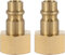 Poppstar 2x Embout pour air comprimé NW 7,2 avec filetage femelle 3/8 pour le raccordement à l'air comprimé