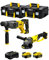STANLEY FatMax Kit SVK203 (Tassellatore SFMCH900 + Smerigliatrice SFMCG400 + 2 Batterie 4,0 Ah + Caricabatteria + 2 x TSTAK II)