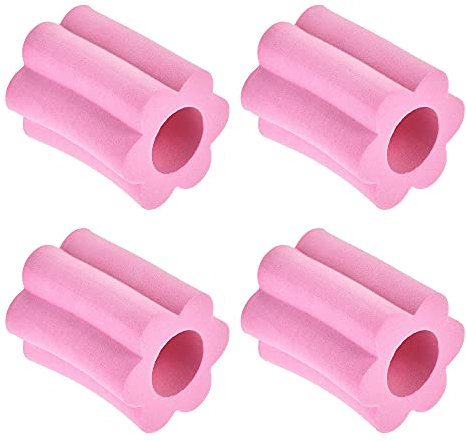 sourcing map Cup Turner Foam, 1.57 Inch Diameter Foam Inserts Pink for 3/4 Inch PVC Pipe Tumbler 4 Pcs