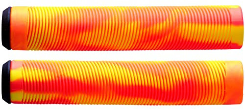 Apollo Stunt Scooter Handle Grip XL, weiche Lenkergriffe mit Bar Ends, 16 cm Länge