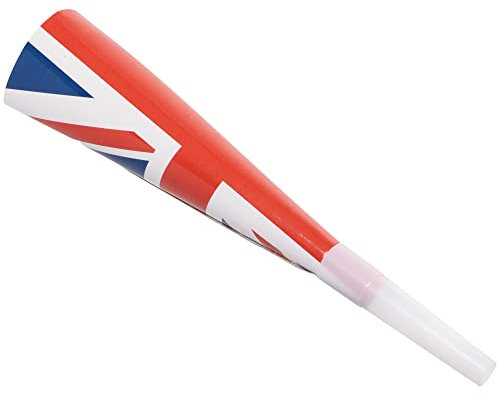 Baker Ross PJ141 Union Jack Party Noise Makers for VJ Day 80th Anniversary - Pack of 16, Party Horns for British Themed Parties