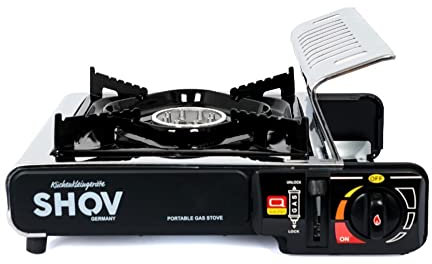SHOV Réchaud à gaz grand noir