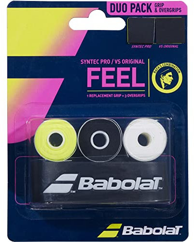 Babolat Syntec Pro X1 +Vs Orig X3 Tennisovergrip 4er Pack