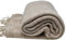 Nepalesische handgefertigte Yak-Wolldecke, weiche übergroße Schals, Überwürfe, Meditations-Wickeldecke, Yak-Wolle, Yak-Wollschals, Beige, beige, 90 inch x 47 Inch