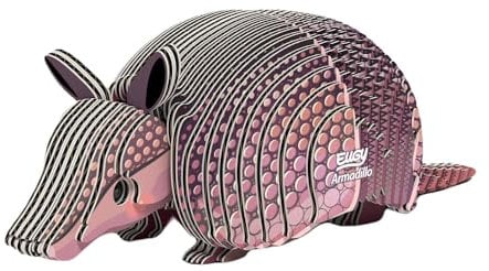 EUGY 095 Gürteltier Eco-Friendly 3D Paper Puzzle, EH-095