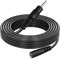 DR.WATCH Premium Quality 3/5 Meter DC Extension Lead Cable Tip Size 2.5mm*0.7mm, 3.5mm x 1.3mm - Enhance Connectivity and Extend Reach for Your DC-Powered Devices ([1Pcs] 5M-2.5mm*0.7mm)