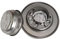 Happyyami 1 Set di Carburante Piano Cottura Gas Scaldavivande Tazza Termica Viaggiare Acciaio Inossidabile Stufa