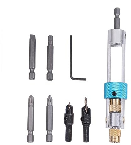 UPKOCH 20St tragbare Bohrmaschine elektrische Handbohrmaschine Schraubenschlüssel Bohrer Drechseln Gelb bohrständer High-Stall-Bohrer HSS- schneller Wechsel bohren Schraubendreher