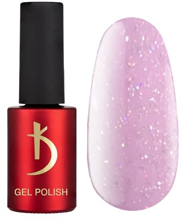 UV Nagellack Gel für Nägel - Purple Shimmer - Gel Nail Polish UV-LED -7ml- langlebig - Glanz Maniküre - DIY Nageldesign - Farbe GelNägel Manicure