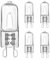 5 Pièces G9 25W Ampoules Halogènes pour four, Blanc Chaud Dimmerabile 230V 2700K, Résistance à la chaleur 300°C Convient pour les ampoules de four, les fours à micro-ondes, les lampes de table