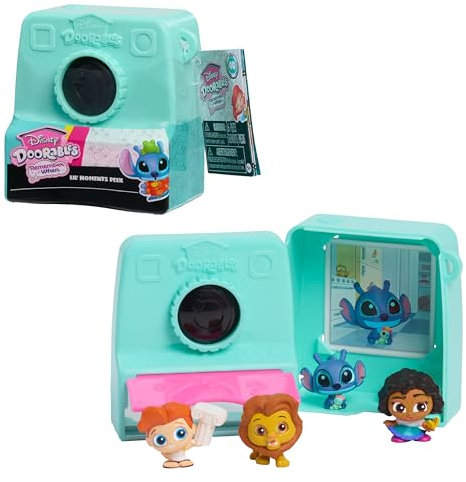 Just Play Disney Doorables „Remember When“ Sammelfiguren Serie 13, 4 Figuren, Multi Peek, für Kinder ab 5 Jahren, Disneyfans