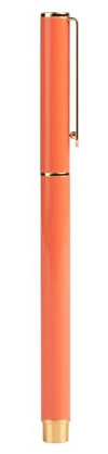Kokonote Boligrafo negro Coral Spice - Boligrafo metalico naranja: Boligrafos bonitos | Accesorios Papeleria bonita - Material escolar Aesthetic