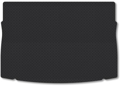 Compatible with Boot Mat for VW Golf (2013-2020) [Hatchback] 3mm Rubber | Tailored Fit Durable Boot Liner Full Coverage Protection Waterproof Accessories Easy Clean Anti Slip Made in the UK