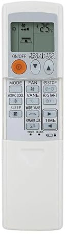 Mando a Distancia de Repuesto for Aire Acondicionado, Controlador for Mitsubishi MSZ-GE35VA MSZ-GE42VA MSZ-GE50VA MSZ-GE25VA MSZ-GE33VA