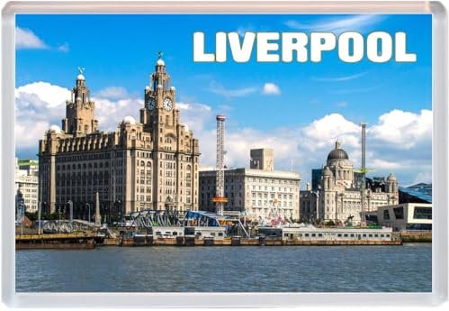 Liverpool - Merseyside - Jumbo Fridge Magnet 96 x 67mm BBSFHM1545