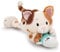 NICI Kuscheltier Glückskatze mit Fisch 30cm - braun - Weiches Plüschtier – niedliches Stofftier zum Kuscheln & Spielen – tolle Geschenkidee für Kinder & Erwachsene - 62151