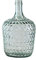 Dame-Jeanne en Verre Recyclé Transparent 4 L à Relief (2 Unités)