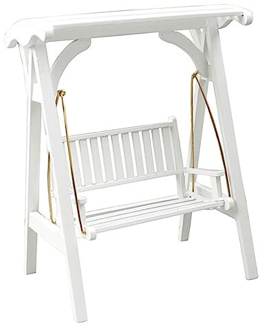 KOMBIUDA Minihaus Winzige Schaukelfigur Minischaukelstatue Aus Eisen Verarbeitung Minihausdekor