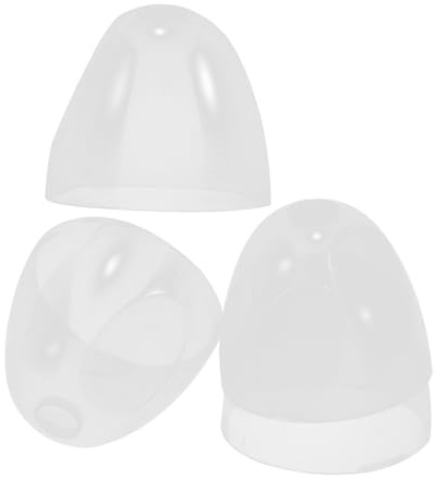 4 Pcs Wide Neck Baby Bottle Replacement Caps Plastic Dome Lids