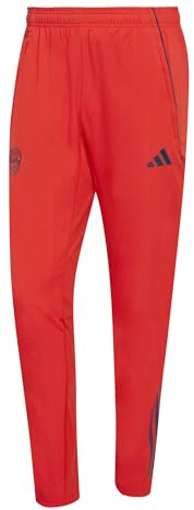 adidas Präsentationshose FC Bayern Tiro 25 Rot Herren Polyester Woven, rot, L