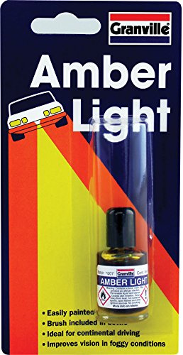 Granville 0010 9ml Amber Headlight Lacquer, Orange
