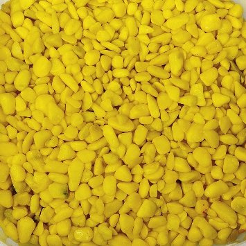 Eurosand Nuggets, gerundete Dekosteine 5 KG GELB