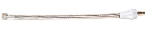 Schell 125010699 Sicherheits-Gassteckschlauch 0.1 bar 500 mm, edelstahl/chrom
