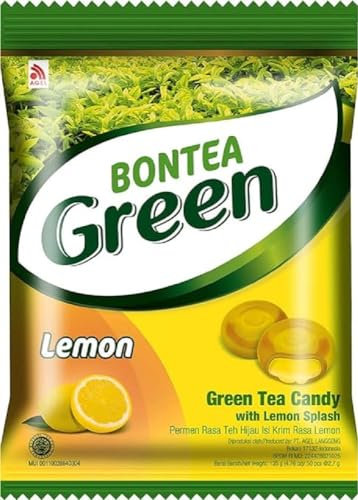 BONTEA Caramelle al Tè Verde e Limone, 1 x 135 g