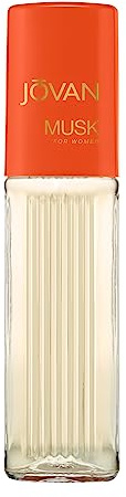 Jovan Musk for Women Eau de Cologne Spray 2 fl oz (Pack of 1), Sexy Perfume for Women, Notes of Jasmine, Amber, and Neroli, Women's Fragrance, Long Lasting, Everyday Fragrance, Travel Size