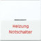 Jung Wippe AS591HWW Heizung Notschalter