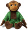 Pippi Langstrumpf AFFE Kuscheltier Herr Nilsson Stofftier 23 cm – Baby Spielzeug ab 0 Monate – kleines Teddy Äffchen Plüschtier