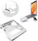 Desire2 Portable Laptop Stand, Computer Riser Stand for Desk, Compatible with Notebook, Apple, MacBook Air & Pro, Dell, HP, Lenovo, Relieves Neck & Eye Strain