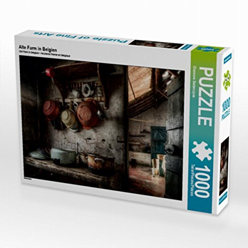Puzzle · Alte Farm in Belgien | 1000 Teile · Lege-Größe 64 × 48 cm · CALVENDO Puzzle