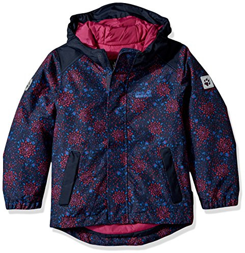 JACK WOLFSKIN Jacke G KAJAK FALLS PRINTED JKT, midnight blue all over, 176, 1606851-7775176