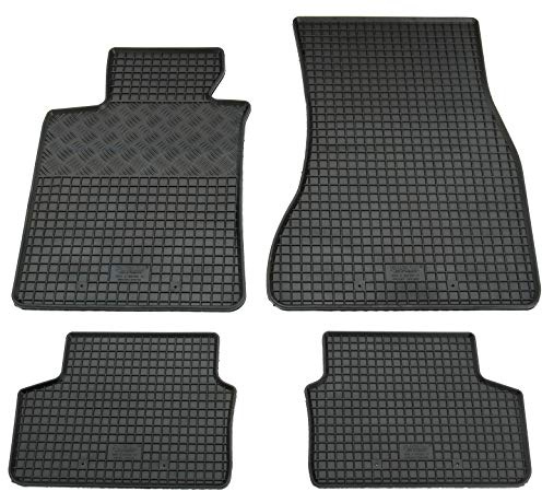 AD Tuning Gummifußmatten Set 4-teilig für 5er BMW G30 / G31 (2016-) | Passgenau, Allwetter-Automatten, wasserdicht, rutschfest, pflegeleicht, robust, langlebig