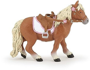 Papo 51559 Shetland Pony mit Sattel, Spiel
